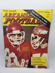 1979 Dave Campbell's Arkansas Football Magazin Sommerausgabe Farrell & Kolenda - Bild 1 von 3