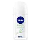 NIVEA Deodorant Roll-on for Women Fresh Comfort 50ml Free Shipping Worldwide