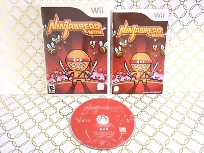 Ninjabread Man (Nintendo Wii, 2007) CIB Complete, Fast Shipping - TESTED  - Image 1 of 4