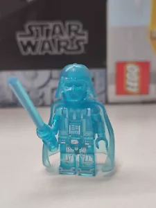 NEW Star Wars Translucent Hologram Blue Darth Vader Custom Lego minifigure - Picture 1 of 4