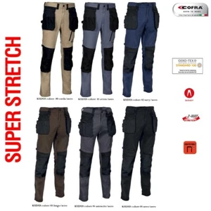 COFRA Multitasking Arbeitshose Modell KUDUS Stretch Ergonomisch Slim - Bild 1 von 15