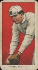 1909 T206 JOHN GANZEL FAIR PIEDMONT 350 BASEBALL ROCHESTER BRONCOS