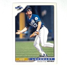 Keith Lockhart 1996 Score #114 Kansas City Royals MLB Baseball