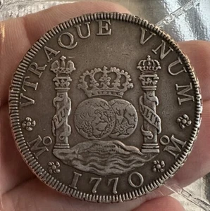1770 Mexico SPANISH COLONY 8 REALS . - Picture 1 of 2