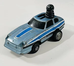 Vintage Schaper FIVE WINDERS Turbo ZX 2 Tone Blue Datsun Shifter Toy 1984 - Picture 1 of 10