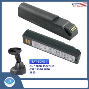 10-Packs Battery BAT-SCN01 For Honeywell 1202G 1902GHD GSR 1452G 4820 2400mAh - Picture 1 of 10