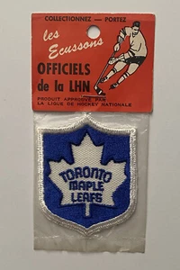 Rare Vintage Toronto Maple Leafs Patch, Late 1960’s New! Made In Canada - Picture 1 of 2