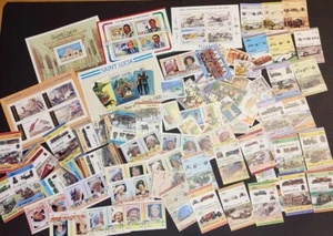 500 verschiedene Briefmarken britische Kolonien postfrisch mit Blockausgaben - Bild 1 von 17