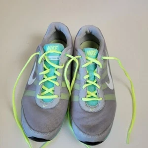 Nike Air Laufschuhe 8 1/2 Damen Training Total Core grau grün TR488111 EUC - Bild 1 von 15
