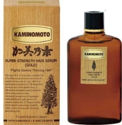 Kaminomoto Super Strength Hair Serum Gold Treatment Growth 150 ml Fast Shipping - image 1 of 4