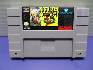 Super Nintendo SNS - DOUBLE DRAGON V  - Cartrige Only - Picture 1 of 3