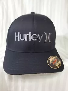 Sombrero/Gorra Hurley Big Corp para Hombre -Negro- Ajuste Flexible Talla L/XL - Imagen 1 de 8