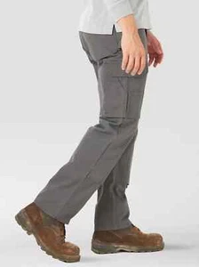 NUEVO Pantalón cargo Wrangler para hombre ropa de trabajo Ranger TALLA 36 X 32 GRAFITO - Imagen 1 de 3