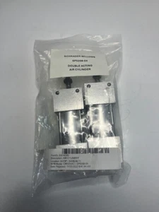 SCHRADER BELLOWS SP5356 DOUBLE ACTING AIR CYLINDER ML310976 LOT OF TWO NEW - Picture 1 of 6