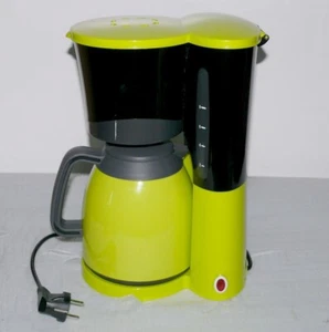 Clatronic KA520.1 Filter Kaffeemaschine 1L Thermokannen 800W AUTOOFF Lemon BLK - Bild 1 von 12