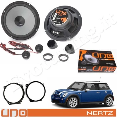 Kit Casse Altoparlanti Hertz K 165 Anteriori Mini One Cooper Cabrio R50 52 R53 - Immagine 1 di 4