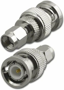 NEW Reverse Polarity SMA Male To BNC Male Adapter RFA-8834 - Picture 1 of 1