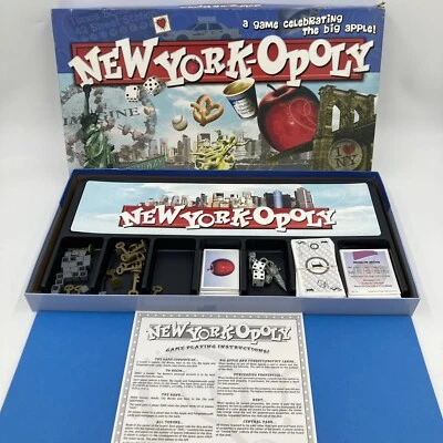 RARE New York-opoly  (Monopoly Style) Board Game - Image 1 of 4