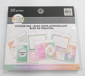 ¡NUEVO! Almohadilla adhesiva de 35 piezas The Happy Planner Lovely Pastels - Imagen 1 de 4