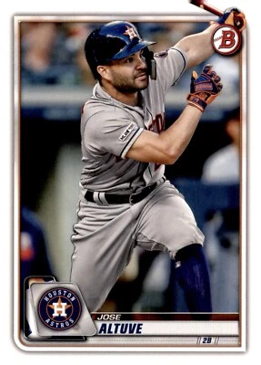 2020 Bowman - Jose Altuve #88 - Image 1 of 2