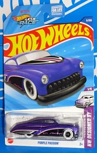 Hot Wheels 2025 HW Designed By Series #5 Purple Passion Purple Larry Wood Design - Picture 1 of 2
