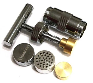 Tincture Press Small Size Handheld Press Extract Herb T Shape Brass Structure - Picture 1 of 6
