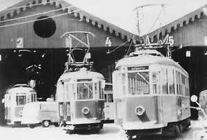 T29R) FOTOGRAFIA ROMA STEFER TRAM DEPOSITO VIA APPIA - Imagen 1 de 2