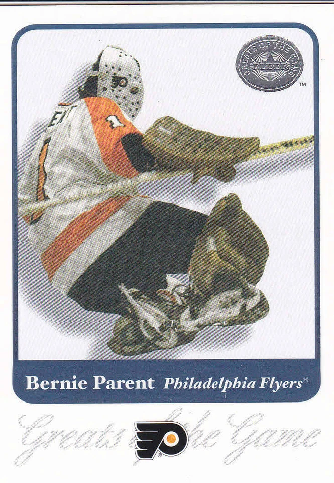 2001-02 Fleer Greats of the Game Philadelphia Flyers Bernie Parent #41 - Image 1 of 1