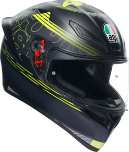 AGV K1 S Track 46 Gray Matte Unisex Adult Motorcycle Street Full Face Helmet