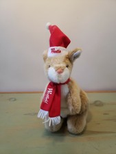 Westfield Shopping Towns Westie Plush Kangaroo Wearing Santa Hat Christmas - 9"