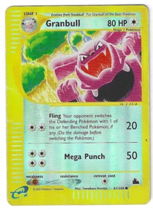 Granbull Reverse Holo - Skyridge - 61/144 - Pokemon Karte - Englisch - Bild 1 von 2