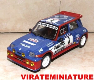 RENAULT MAXI 5 TURBO WINNER TOUR DE CORSE 1985 JEAN RAGNOTTI TRANSKIT AU 1/43 - Imagen 1 de 1