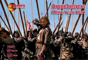1/72 Thirty Years War Arquebusiers (48) - Picture 1 of 1