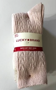 Lucky Brand Womens Super Soft Boot Socks, Sz 5-10, 6 Pair NEW - Picture 1 of 7