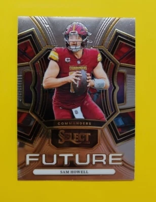 Sam Howell - Commanders - 2023 Panini Select Football - Future - #FUT-SHO - Image 1 of 2