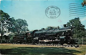 City Park Hagertown Maryland Baldwin Engine Class K2 pm 1988 Postcard - Picture 1 of 2