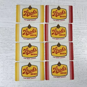 8 cartas de juego intercambiables individuales cerveza de paja coleccionar comercio artesanal - Imagen 1 de 4
