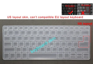 US Keyboard Skin Cover for Acer 13.5" inch Swift 3 SF313-52 SF313-52G SF313-53 - Picture 1 of 7