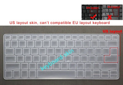 US Keyboard Skin Cover for Acer 13.5" inch Swift 3 SF313-52 SF313-52G SF313-53 - Image 1 of 4