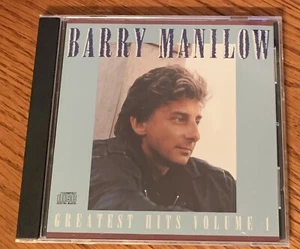 BARRY MANILOW "GREATEST HITS VOLUME 1" RARE ORIGINAL 1989 USA CD ALBUM - Picture 1 of 1