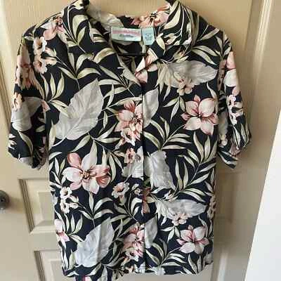 Camisa Hawaiana Boca Classics Island Wear 100% Seda  Foto 1 de 4