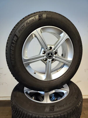 4 Winterräder 215 65 R17 Mercedes GLB GLA Klasse W247 H247 17" Alufelgen - Bild 1 von 4