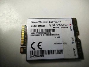 Toshiba Portege Z30-A G LTE WWAN Modem Card G86C0006C410 Sierra EM7305 - Picture 1 of 2
