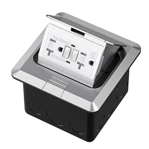 Aluminum-Covered Waterproof and Durable Electrical Outlet for Indoor/Outdoor Use - Picture 1 of 5