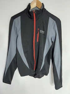 Gore Cycling Jacket Element Windstopper Softshell | Men's | Black/Grey | Small - Picture 1 of 12