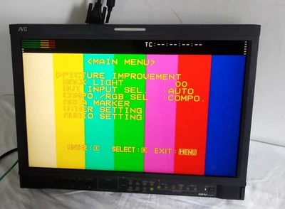 JVC DT-V20L1D HDSDI LCD Monitor - Image 1 of 3
