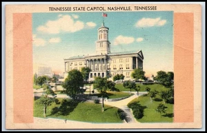 Postal TENNESSEE STATE CAPITOL, NASHVILLE, TENNESSEE J98 - Imagen 1 de 2