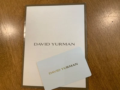 $537.69 DAVID YURMAN GIFT CARD - Physical Card Only - Image 1 of 2