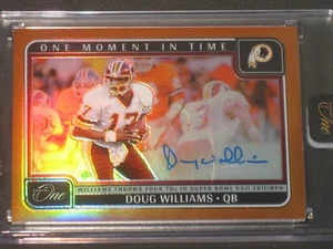 Doug Williams 2024 Panini One Autógrafo Bronce Prizm #390 (3/20) Redskins - Imagen 1 de 2