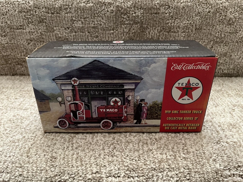 Ertl Collector Series 17 1919 GMC Tanker Truck Texaco Petroleum Products NEW - Image 1 of 1